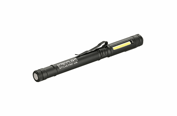 Streamlight Stylus Pro COB with 19" USB cord Clam - Black 66700