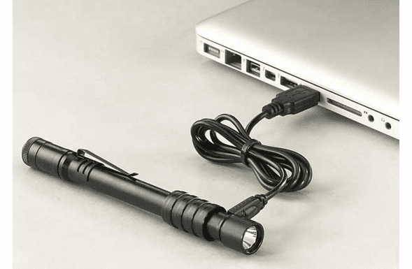 Streamlight Stylus Pro USB rechargeable Pen Light - Black - White LED - 66134