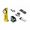 Streamlight Survivor LED Yellow - AC/DC - 1 Steady Charger - 90513