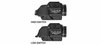 Streamlight TLR-8A FLEX with High Switch on light, Low Switch included 69414