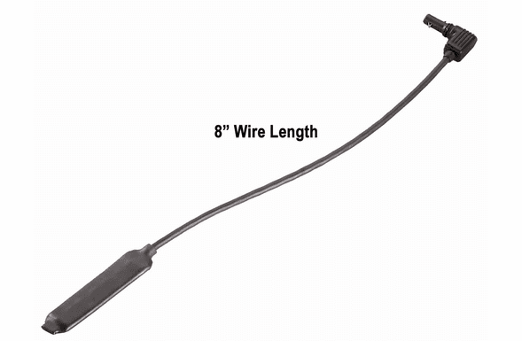 Streamlight TLR1/TLR2 Series 8" Remote Tape Switch Plug - Straight - 69132
