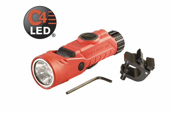 Streamlight Vantage 180 Helmet/Right-Angle LED Flashlight - Orange - 88900