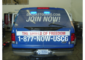 United States Coast Guard 2004 Excursion Whelen Slimlighters