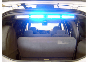 United States Coast Guard 2004 Excursion Whelen Slimlighters Blue