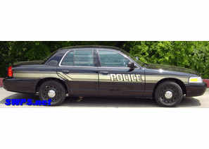 What are Stealth Police Car Graphics?