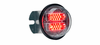 Whelen 2010 Dodge Charger Fog Light Mount Clear Lens - Red LED - FEDC06RR