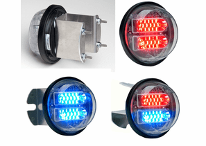 Whelen 3.5"/4.0" Round Super-LED Lightheads
