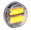 Whelen 3.5" LINZ6 Fog Light Extended Clear Lens - Amber LED - PAR28A