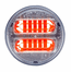 Whelen 3.5" LINZ6 Fog Light Extended Clear Lens - Red LED - PAR28R