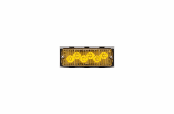 Whelen 500 Series TIR6 Amber Super-LED - Amber Lens - 50A03ZAR