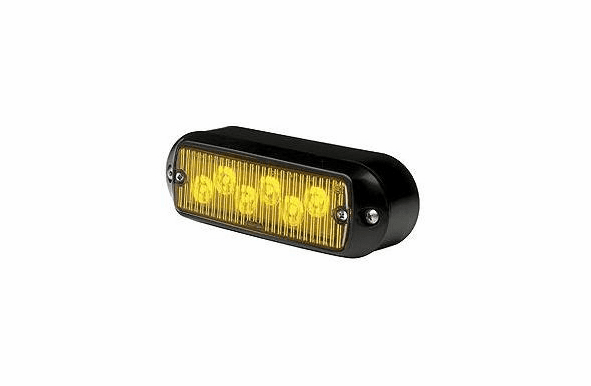 Whelen 5TSMAB surface mount adapter kit for 500 series TIR6 LED - Black