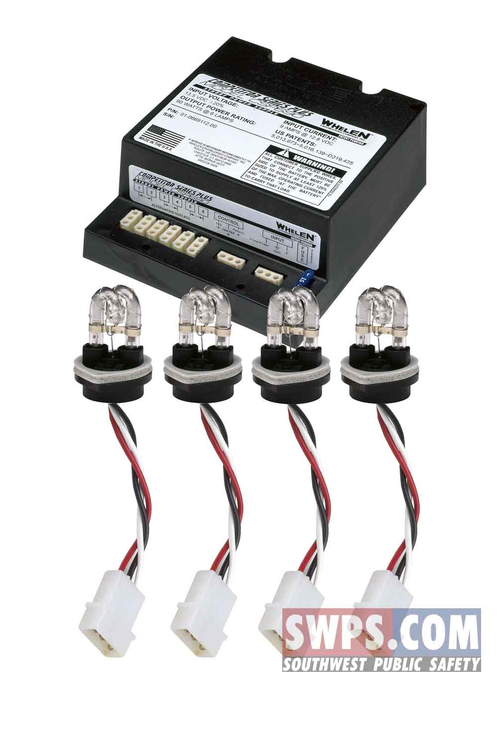 Whelen Competitor Series Hide-A-Way Strobe Kit - S690CCCC from
