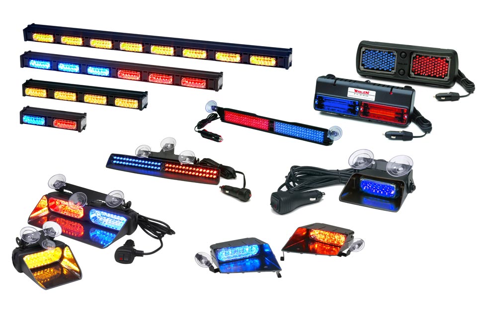 Whelen DASH / DECK / VISOR Lights from