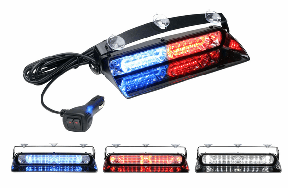 Whelen Dual Avenger II Trio - Red/Blue/White - AVC23RBC