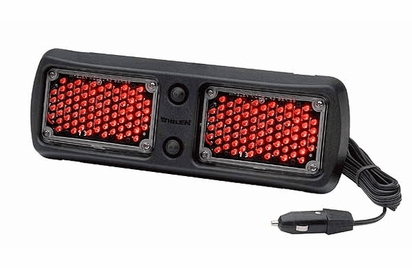 Whelen Flatlighter LED Visor Light - FLLEDRR - Red/Red