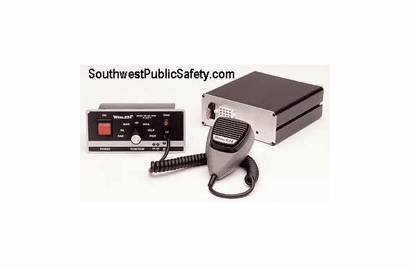Whelen Flush Mount Remote Siren With PA - 295HFS2