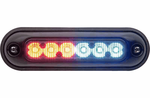 Whelen ION Surface Mount Super-LED Lighthead - RED/WHITE - IONSMD