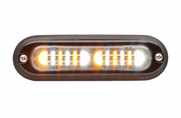 Whelen ION T Super-LED Lighthead - AMBER/WHITE Split - TLIF