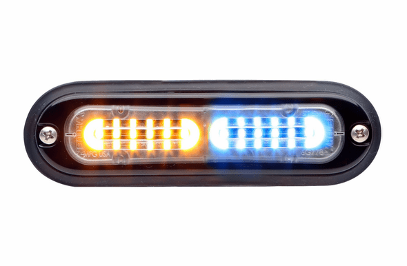 Whelen ION T Super-LED Lighthead - BLUE/AMBER Split - TLIM