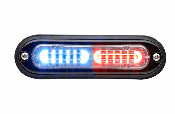 Whelen ION T Super-LED Lighthead - RED/BLUE Split - TLIJ