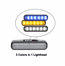 Whelen ION TRIO Super-LED Lighthead - Blue/Amber/White - I3MC