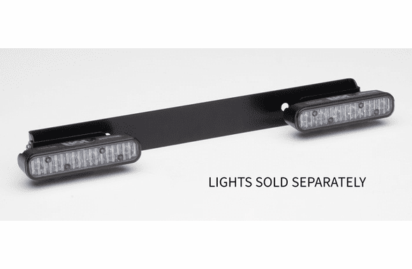 Whelen ION Universal License Plate Bracket for 2 IONs - Horizontal Mount - IONBKT1