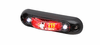 Whelen ION V-Series Surface Mount LED Light - Black Housing - Red LEDs - IONSV3R