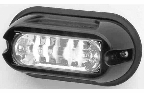 Whelen LINZ6 Super-LED Lighthead - LINZ6K - Red/Amber