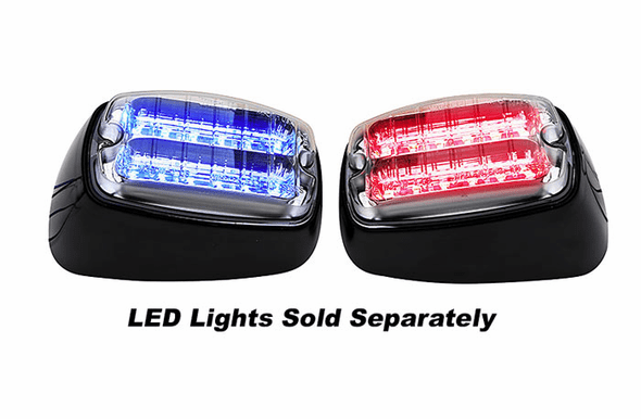 Whelen M4 LED Lighthead Mouting Bracket Set for 2015 Chevy Tahoe - M4CT15B - Pair