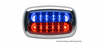 Whelen M4 Series Linear LED - Red/Bue Split - M4J
