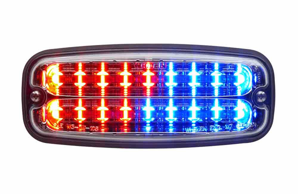 Whelen M7 Series Liner LED - Red/Blue Split - M7J