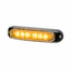 Whelen Micron Surface Mount Super LED Lighthead  - Amber - Black Flange - MCRNSA
