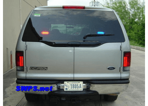 Whelen Talons TLN1 Installed in Ford Excursion