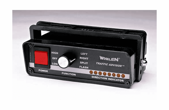 Whelen 8 TIR6 Super-LED Traffic Advisor & Control Head, Traffic