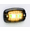 Whelen V-Series LED Lighthead - AMBER - Black Flange - V23ATPB