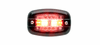 Whelen V-Series LED Lighthead - RED - Black Flange - V23RTPB