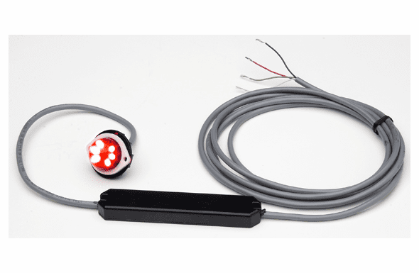 Whelen Vertex Universal Hide-A-Way Super-LED Light - Specify <u> Single </u> Color - VTX609