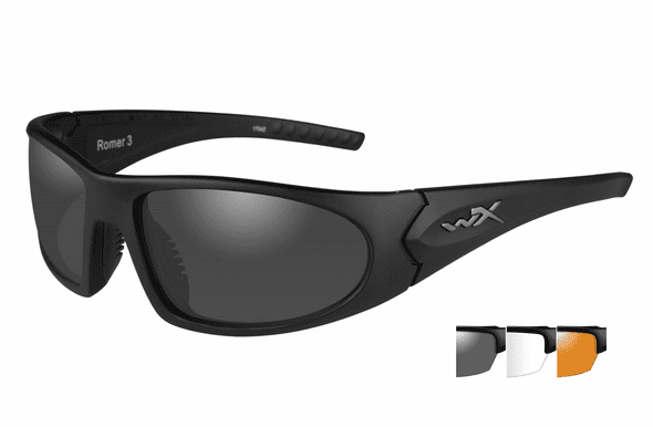 WX Romer 3 PKG Smoke Grey - Clear - Light Rust/Matte Black - 1006
