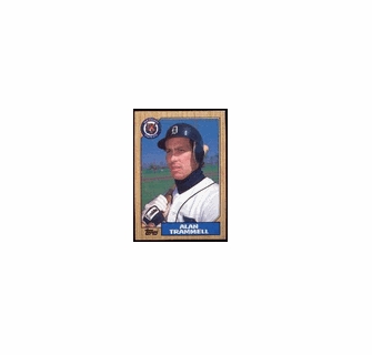 1987 Topps Detroit Tigers Baseball Card Team Set