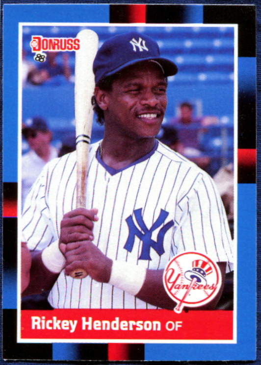 rare 1988 donruss baseball cards 1988 Donruss New York Yankees Baseball Cards Team Set