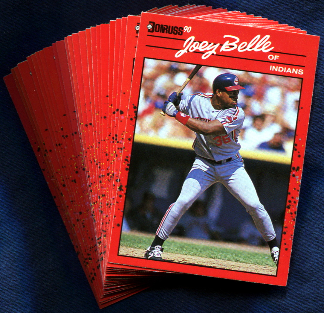 1990 Donruss Cleveland Indians Baseball Cards Team Set