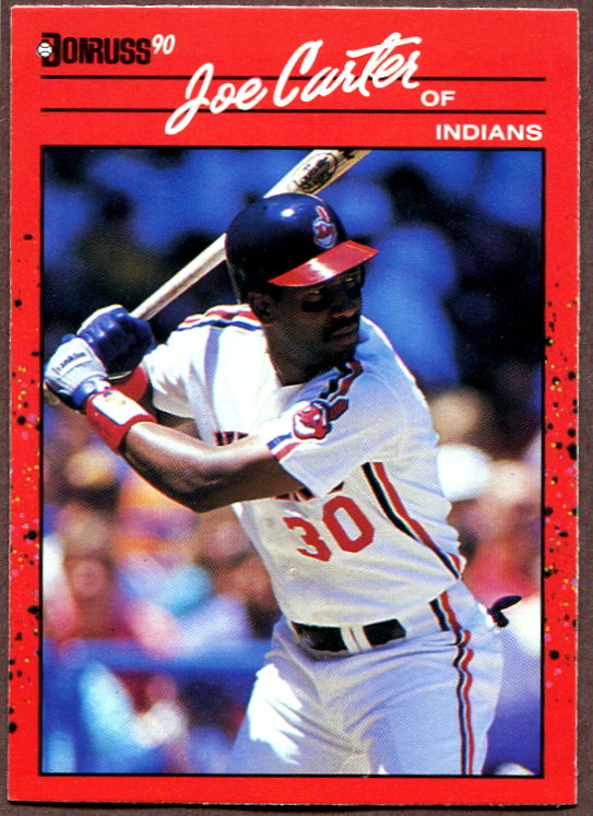1990 Donruss Cleveland Indians Baseball Cards Team Set