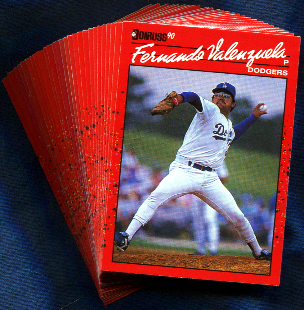 1990 Donruss Los Angeles Dodgers Baseball Cards Team Set