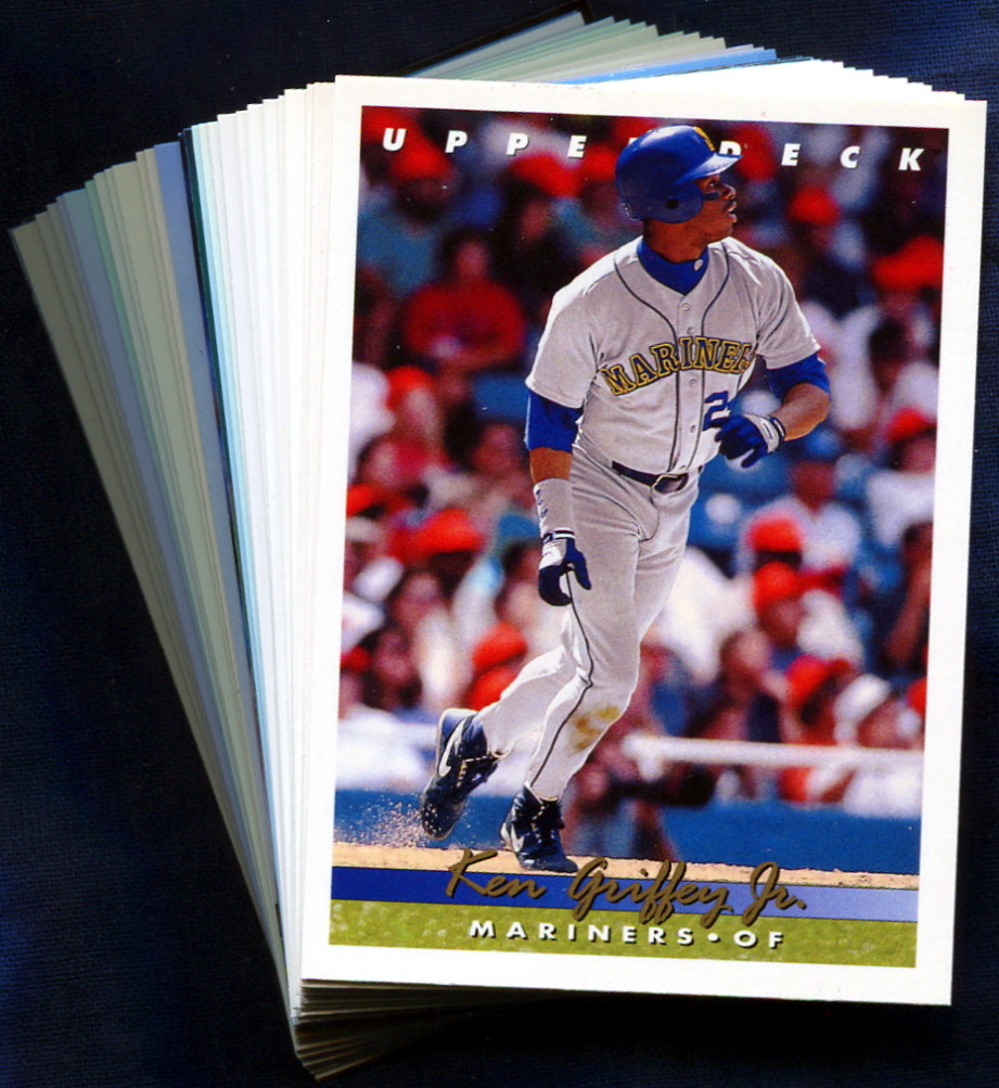 1993 Upper Deck Seattle Mariners Baseball Cards Team Set