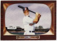 2004 Bowman Heritage Omar Vizquel Baseball Card