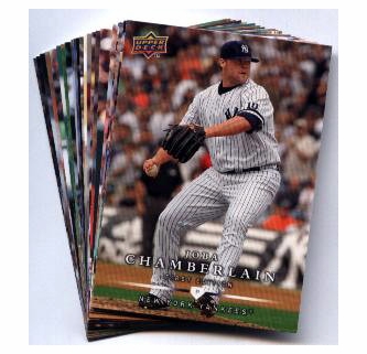 first edition baseball cards 2008 Upper Deck First Edition New York Yankees Baseball Cards Team Set