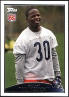 2009 Topps D.J. Moore Rookie NFL Football Card