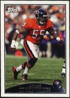 2009 Topps Lance Briggs NFL Football Card