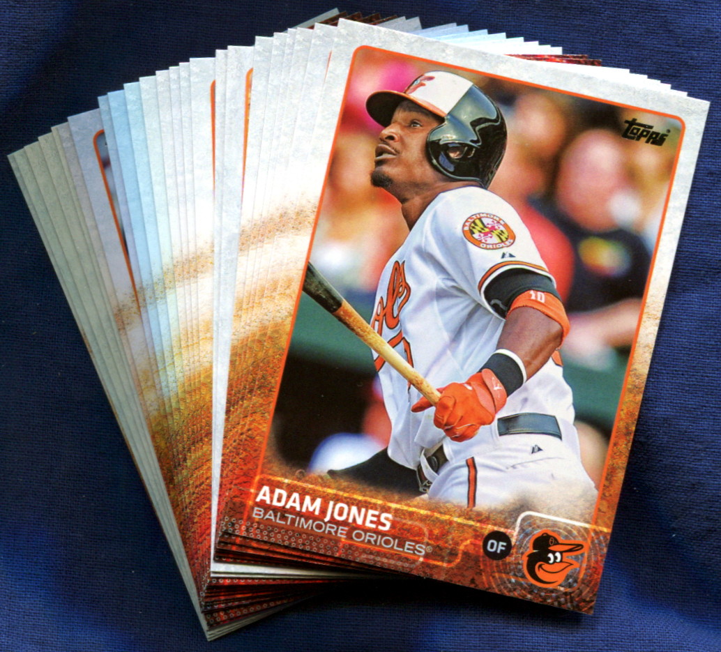 2015 Topps Baltimore Orioles Baseball Cards Team Set