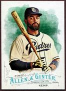 2016 Topps Allen and Ginter #136 Matt Kemp Baseball Card - San Diego Padres